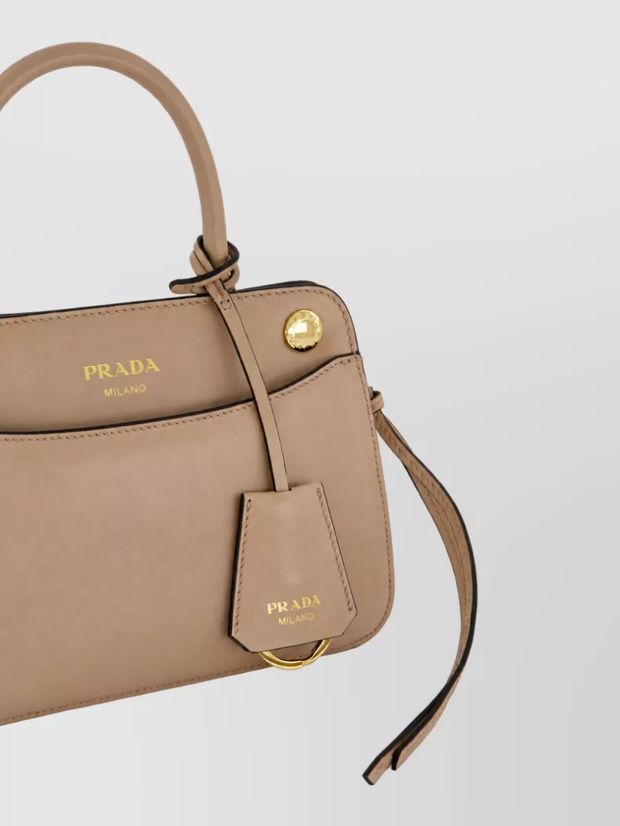 Prada Carry Mini Leather Shoulder Bag