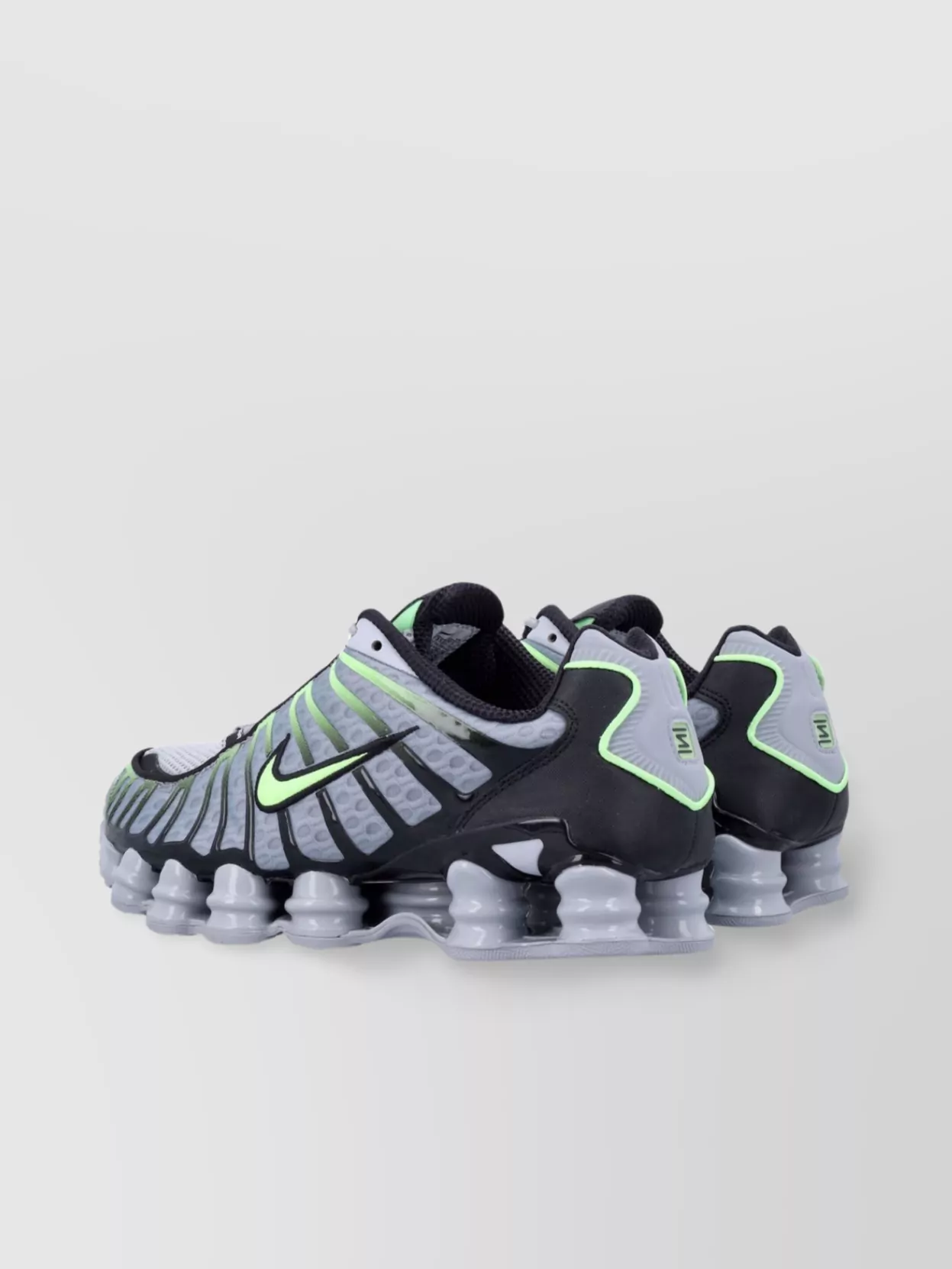 Nike Tl Shox Mesh Sneakers With Rubber Outsole