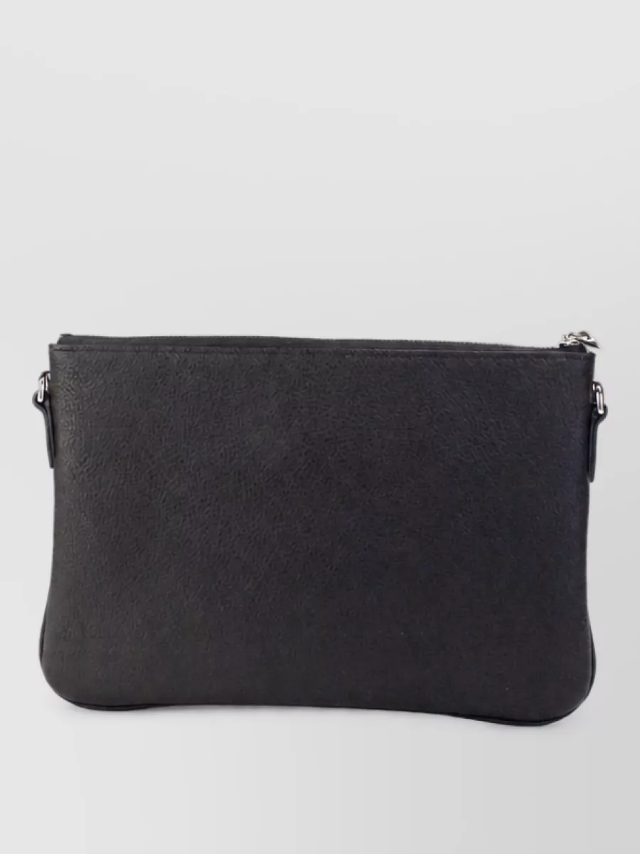 Burberry Na Leather Clutch Bag