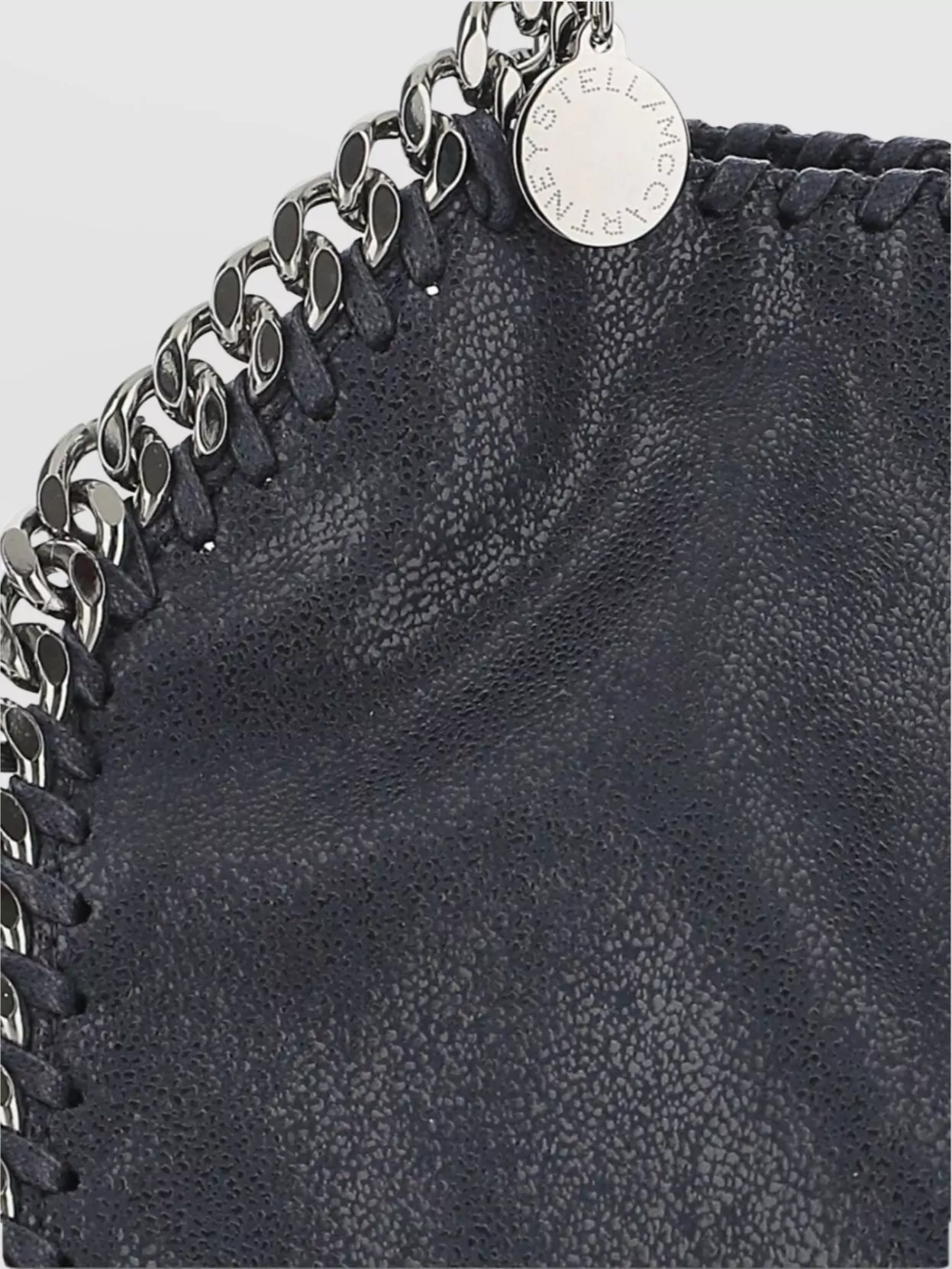 Stella Mccartney Chain Strap Metallic Finish Tote Bags