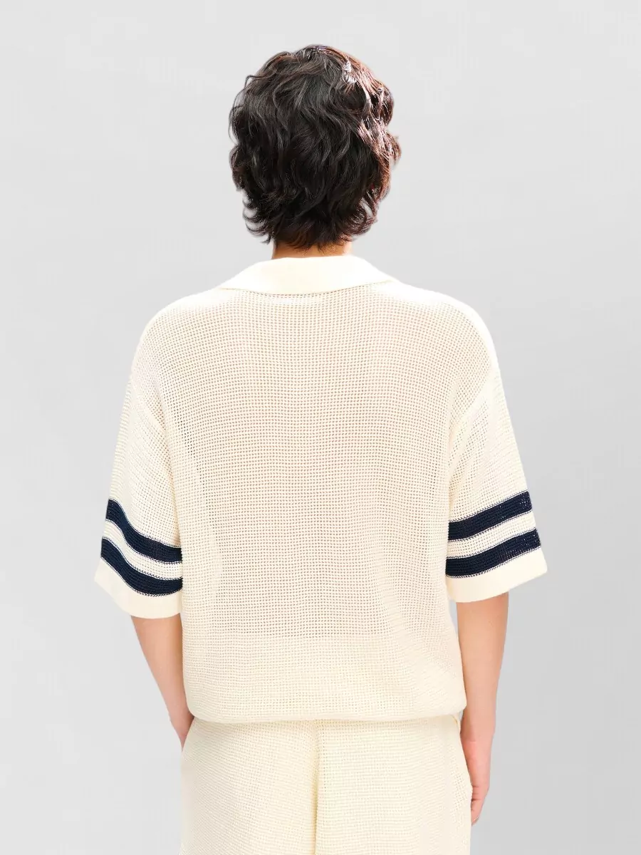 Kenzo Mesh Polo Shirt