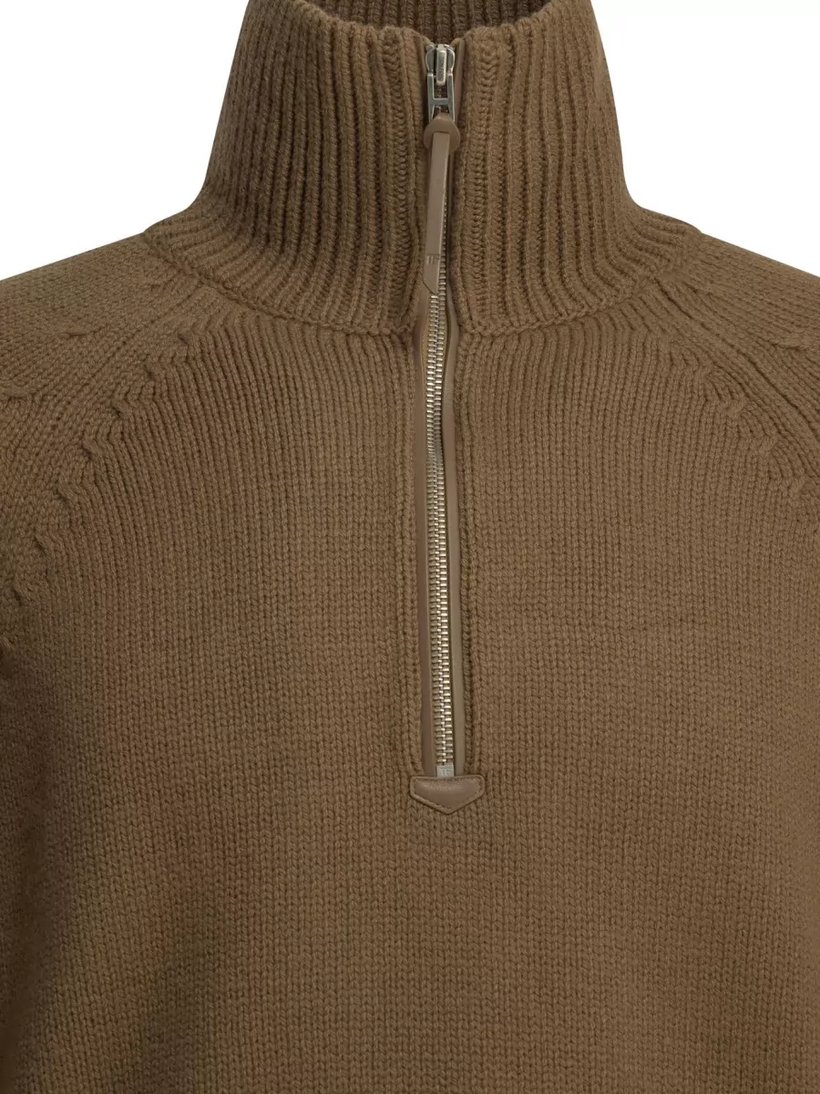 Tom Ford Cashmere Wool Half-Zip Jumper