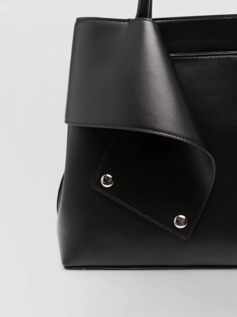 Totême Leather Tote Bag