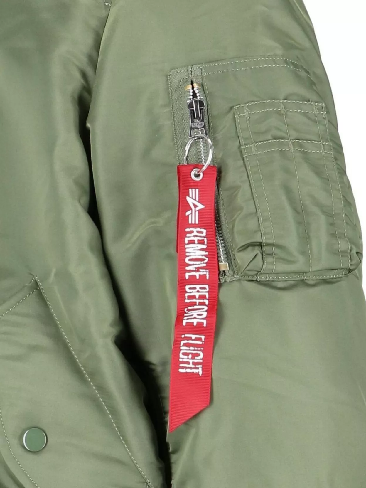 Alpha Industries Reversible Jacket With Ribbed Cuffs And Pockets