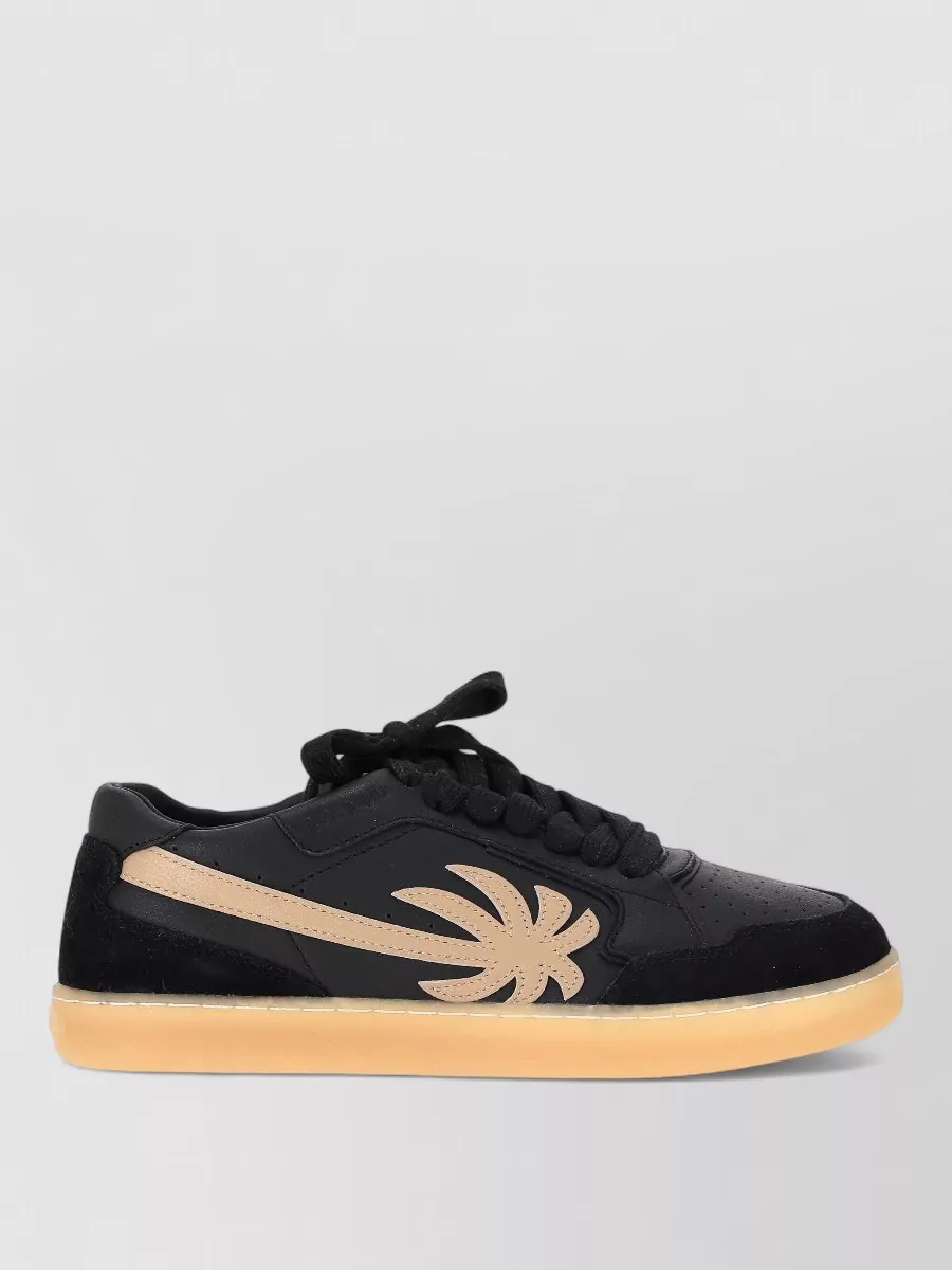 Palm Angels leather lace-up shoes