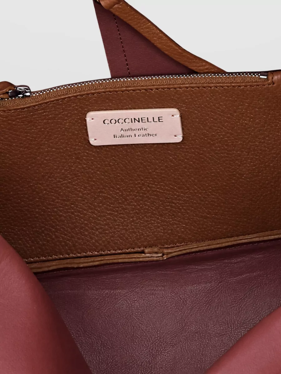 Coccinelle Suede Leather Shoulder Bag