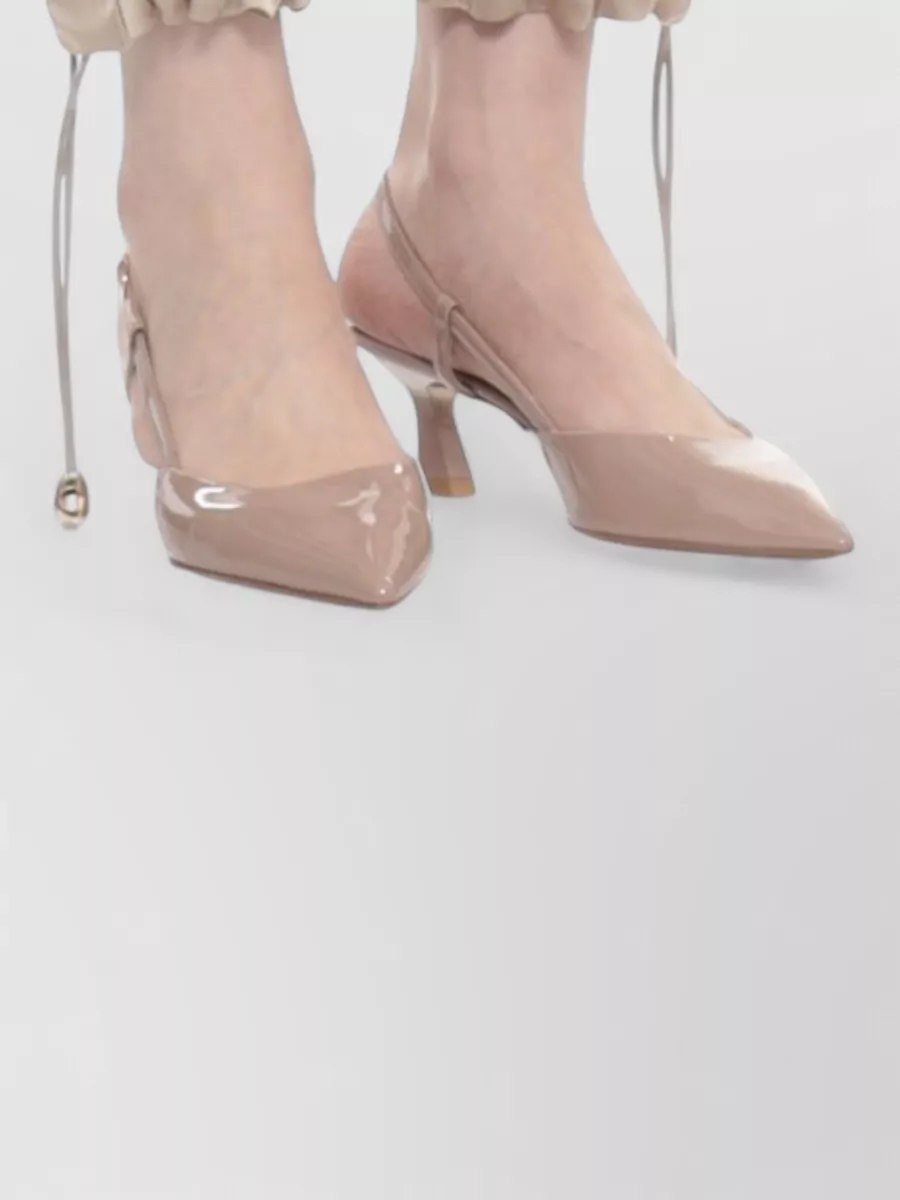 Fabiana Filippi Sleeveless Relaxed Blouse Lightweight Fabric V Neckline