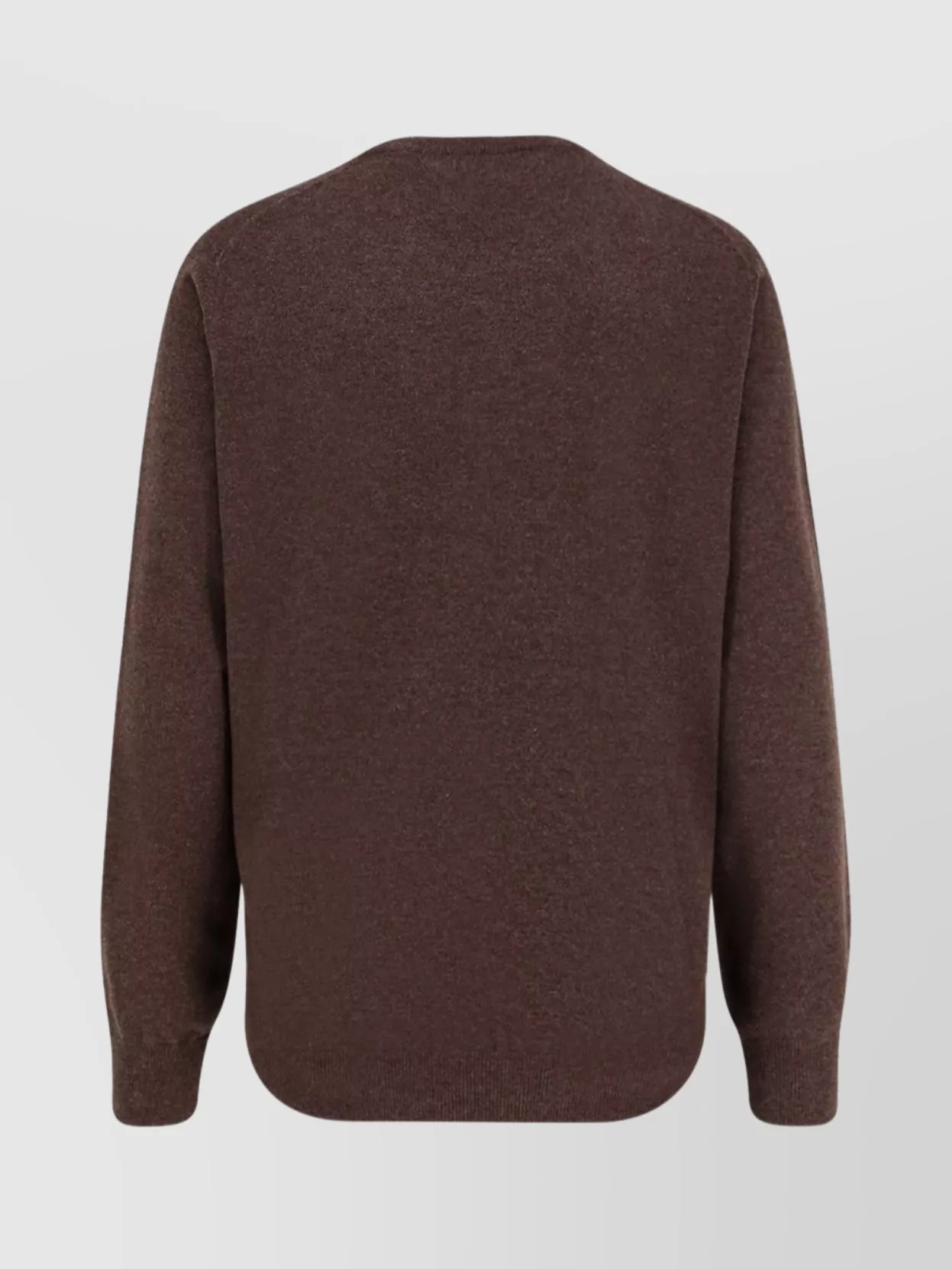 Brunello Cucinelli Cashmere Crew-Neck Sweater Ribbed Finish