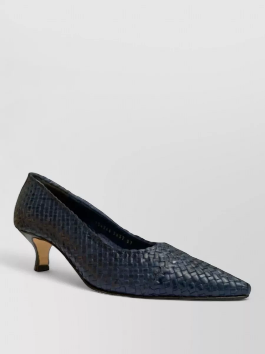 La Rose woven pumps