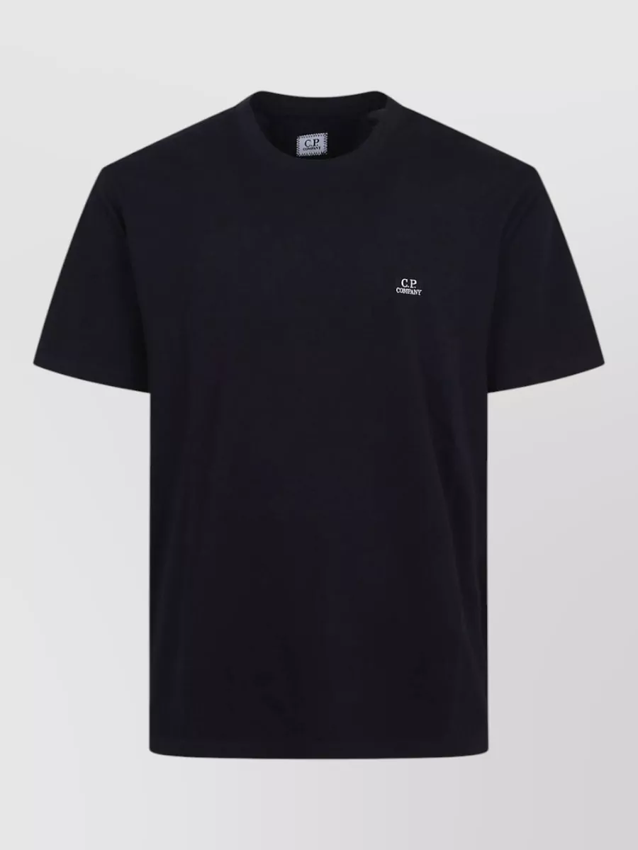 C.P. Company cotton regular-fit short-sleeve logo-patch t-shirt