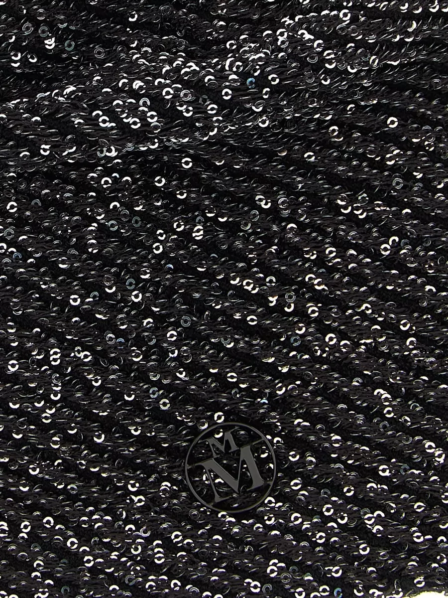 Maison Michel Sequin Knit Beanie