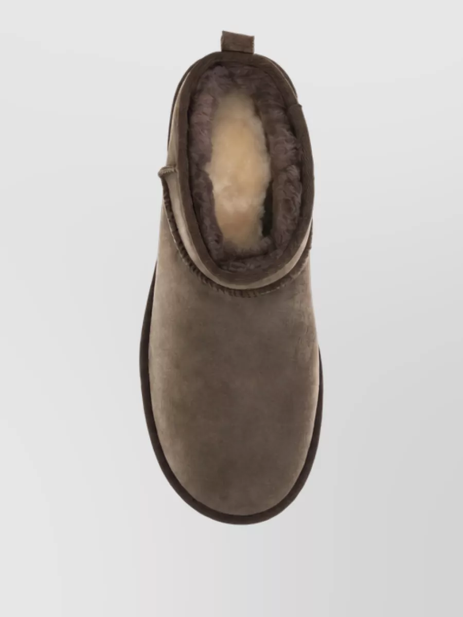 Ugg Leather Ankle Boots