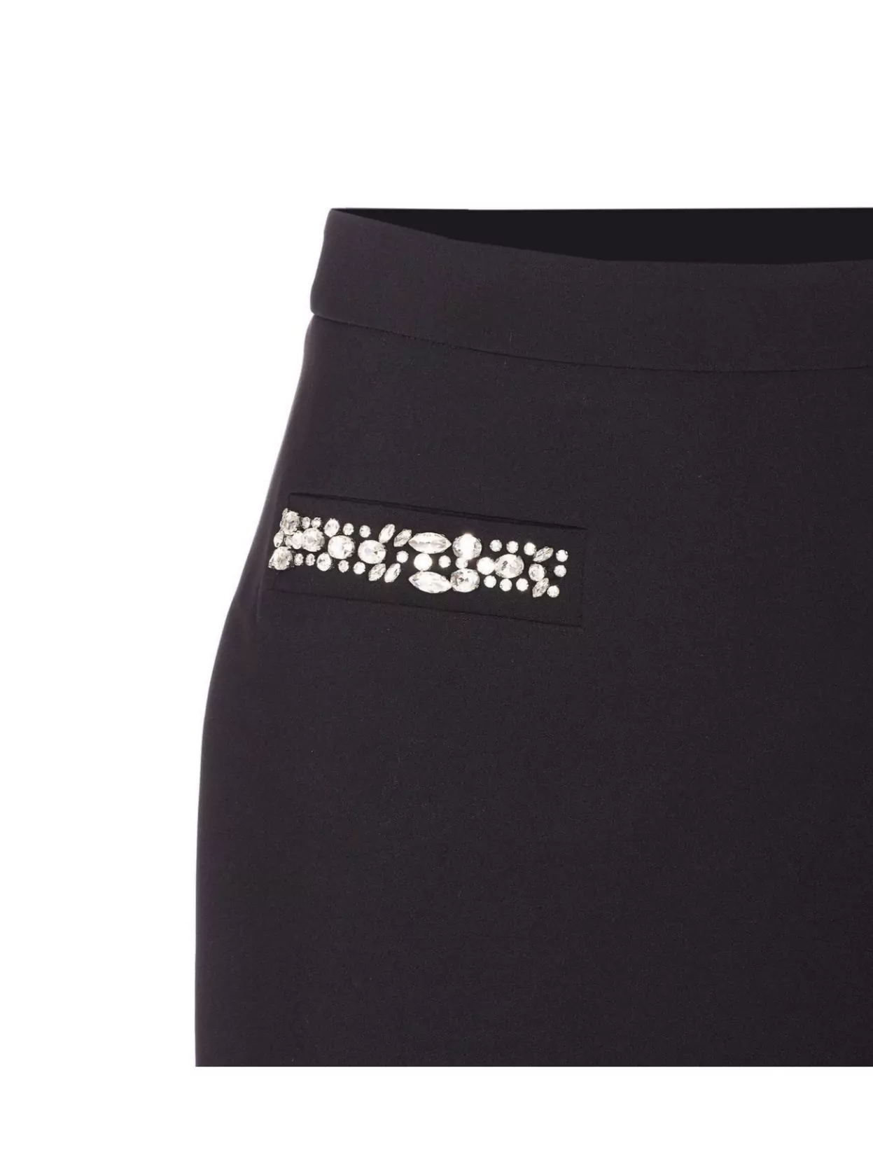 Liu Jo High Waist Mini Skirt Crystals