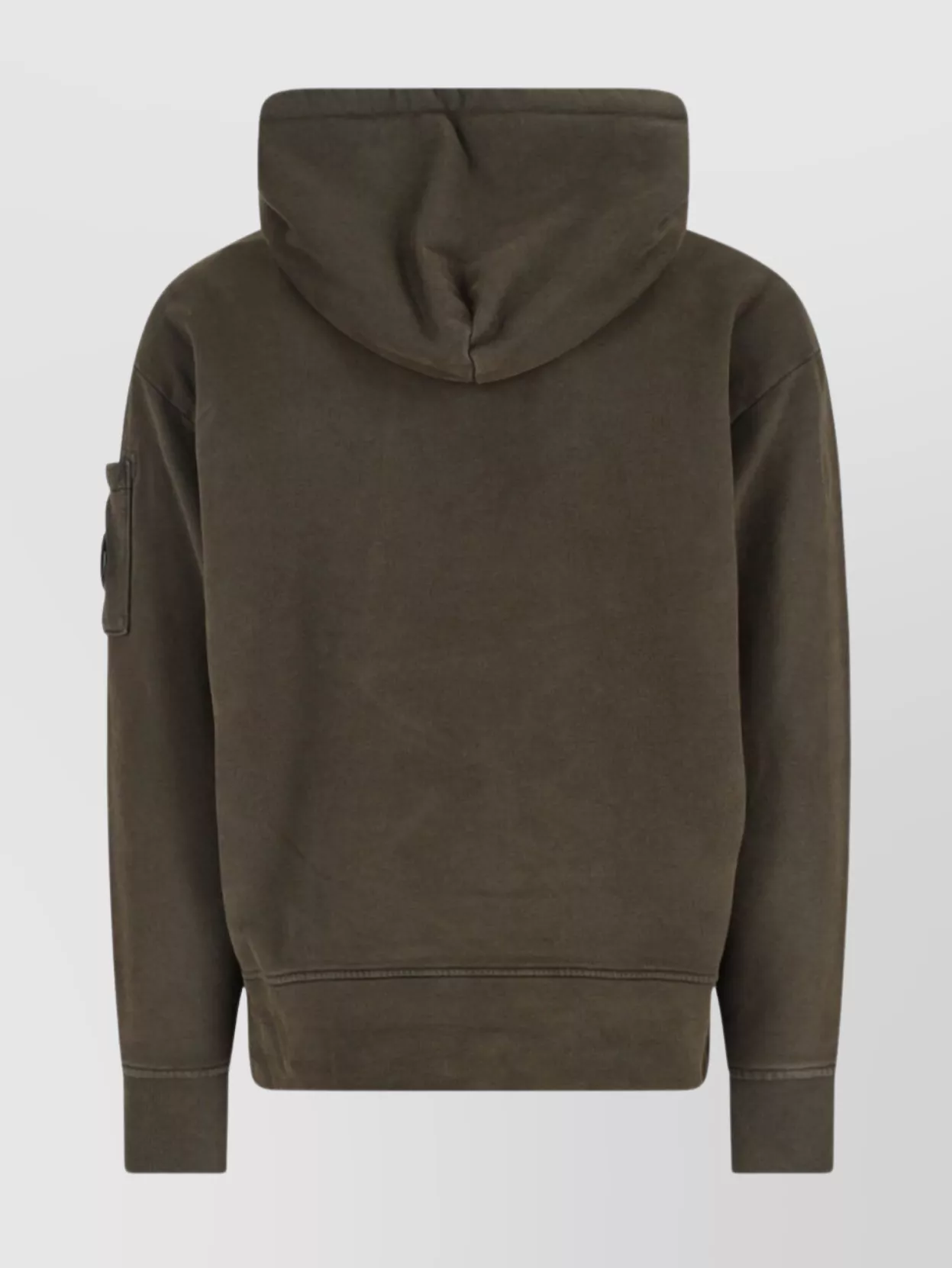C.p. Company Hooded Long Sleeve Sweatshirt With Arm Pocket