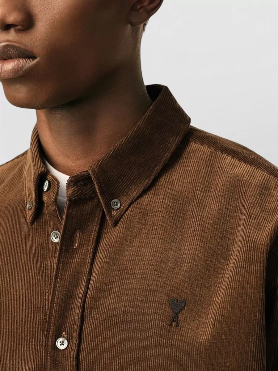 Ami Paris Corduroy Shirt