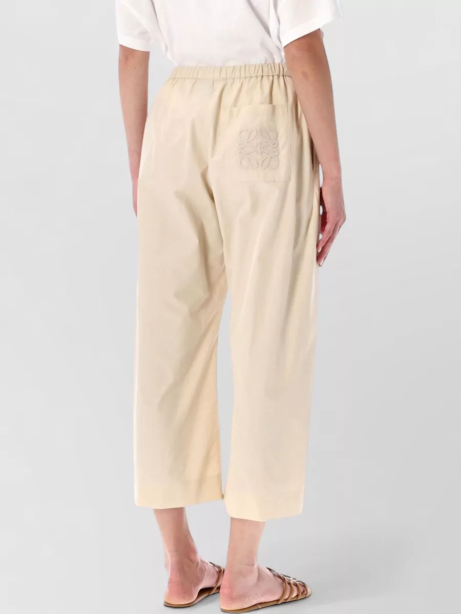Loewe Cropped Wide-Leg Trousers