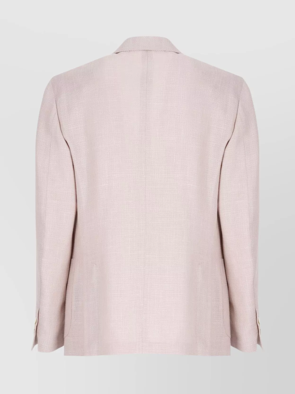 Lardini Wool Blend Blazer Iconic Pin In Gray
