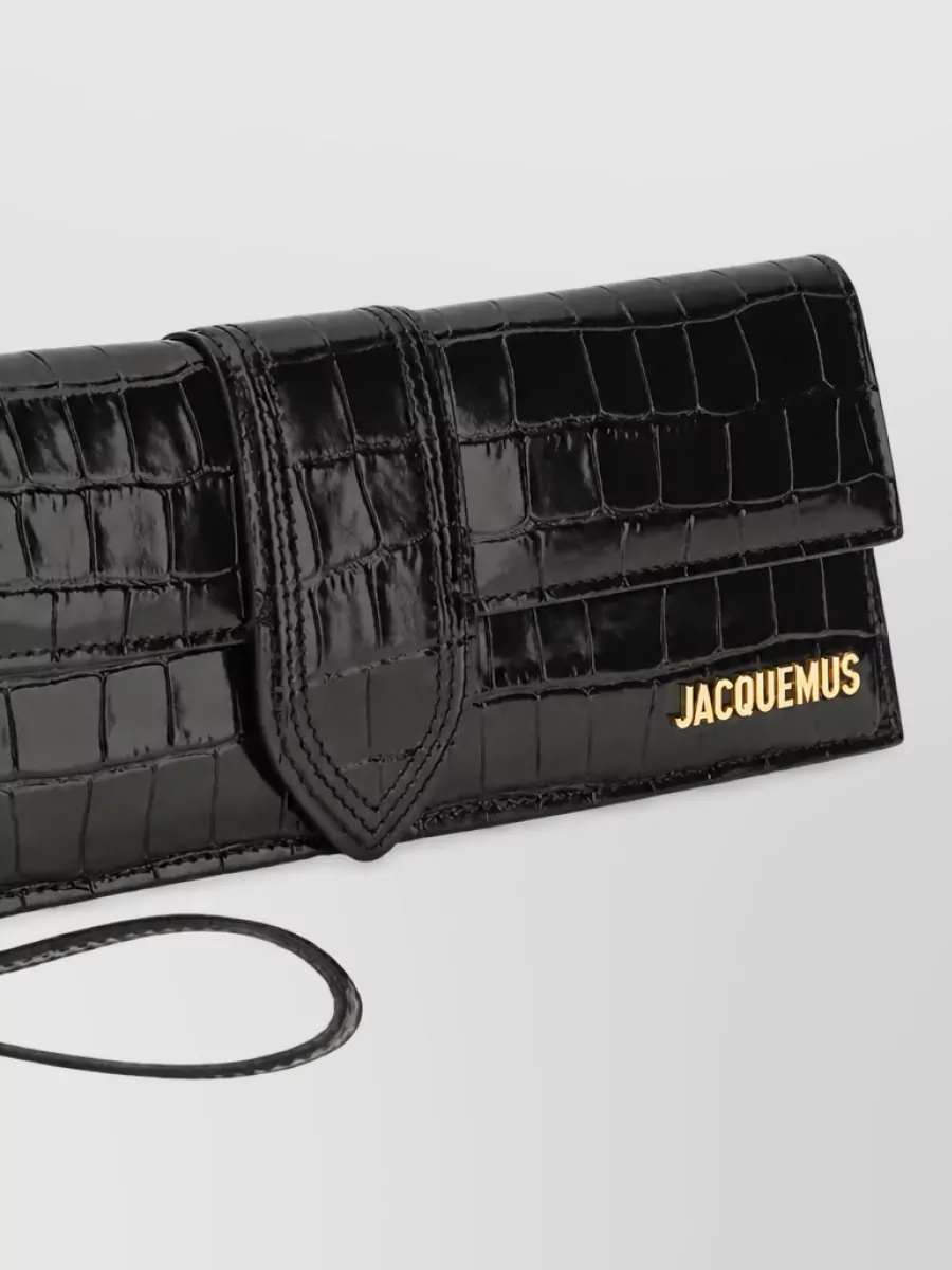 Jacquemus le bambino mini leather shoulder bag