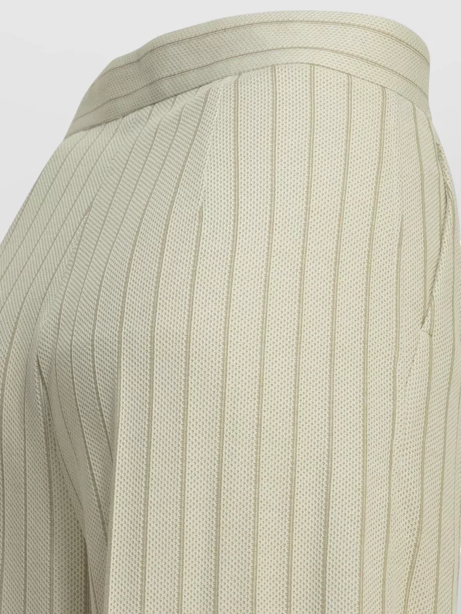 Max Mara Pinstripe Wide-Leg Trousers