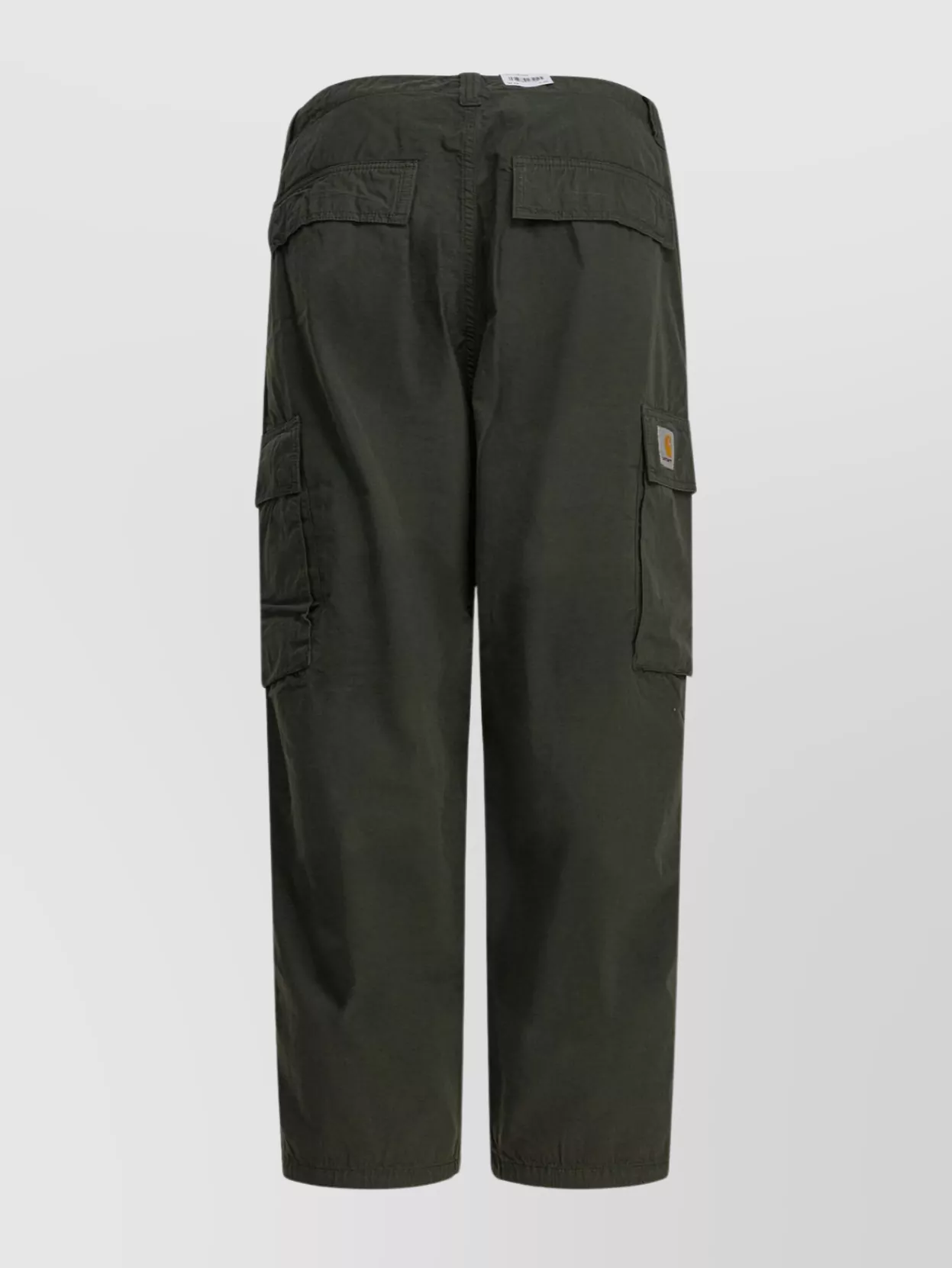 Carhartt Cargo Trousers With Multiple Pockets In Black