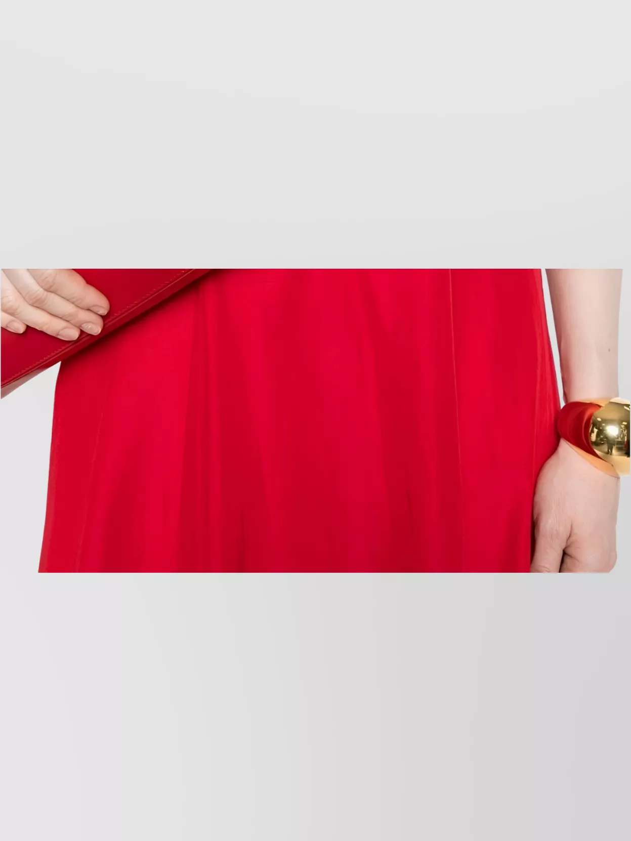 Shop Forte Forte Long Dress With Adjustable Spaghetti Straps
