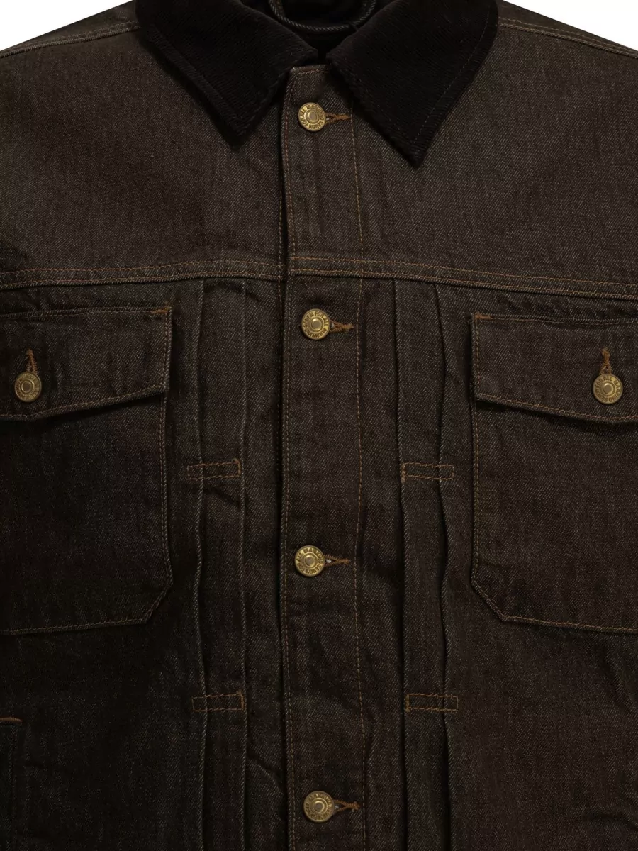 7 For All Mankind Cotton Single-Breasted Coat