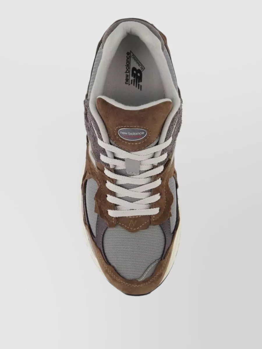 New Balance 2002 Sneakers Mesh Panels Round Toe