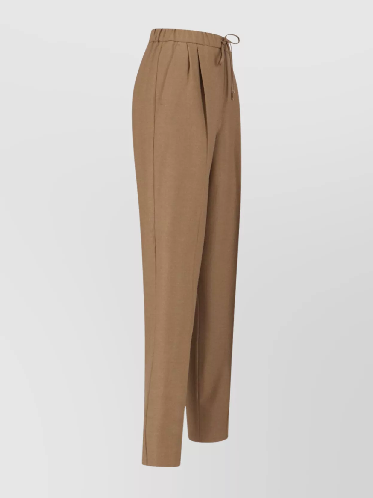 Max Mara Trousers Straight Leg Elastic Waistband