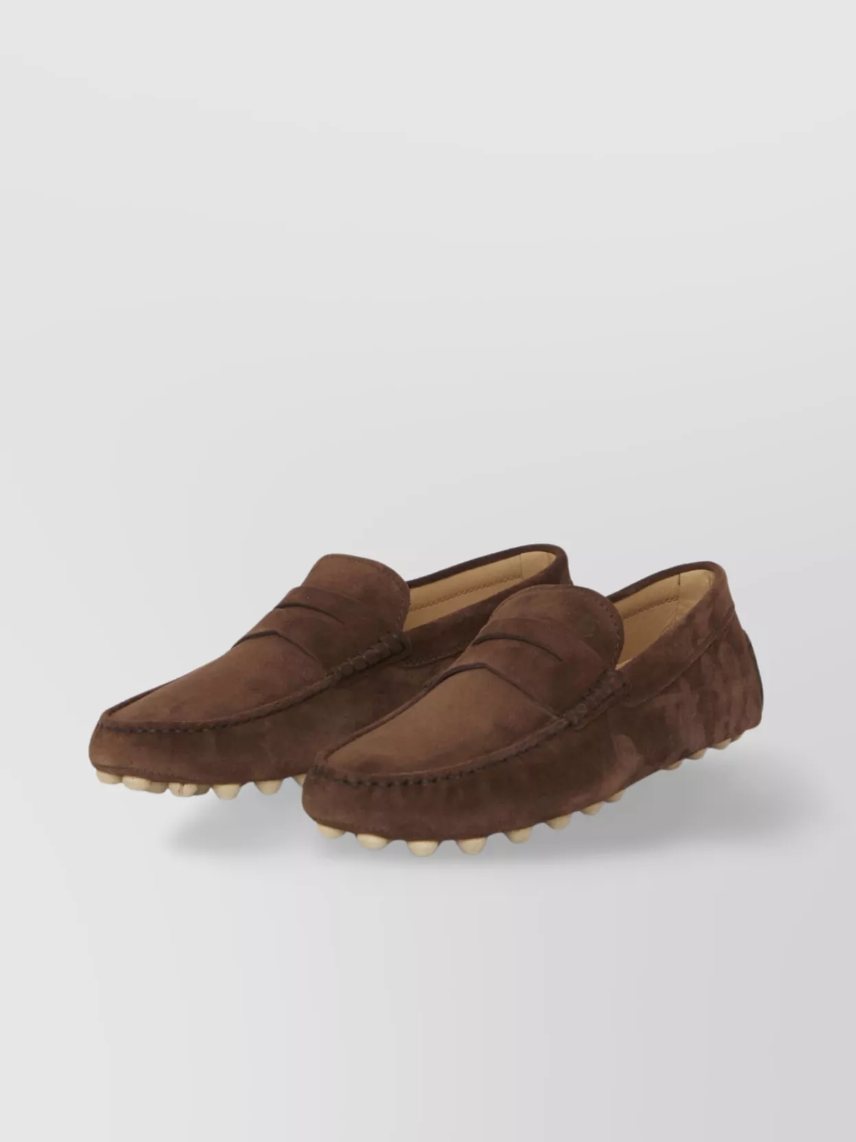 Tod's Penny Strap Detail Gommino Loafers