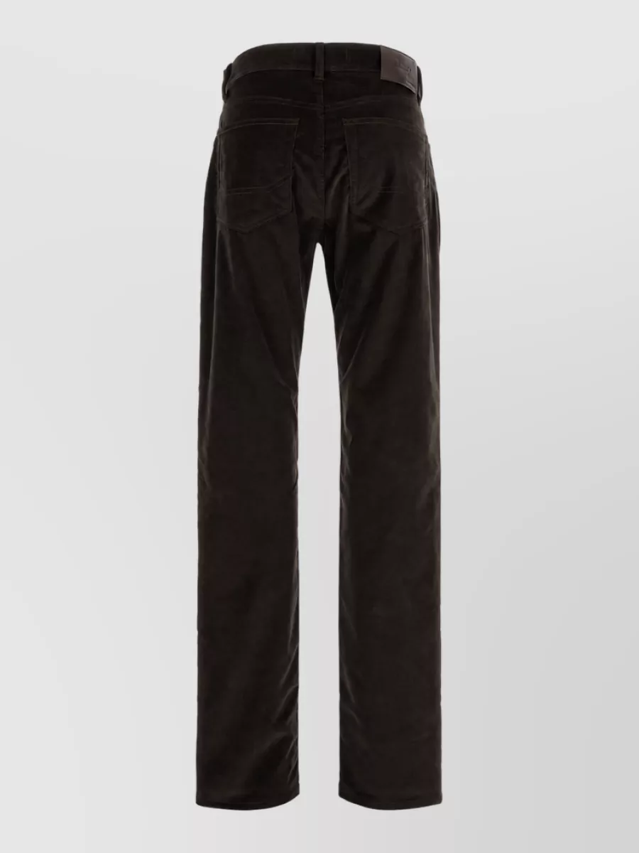 Brioni Corduroy Straight-Leg Trousers