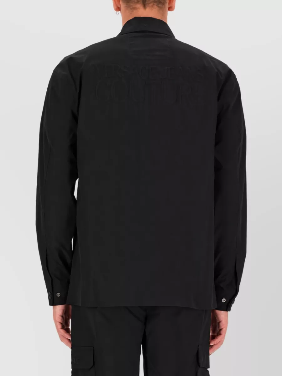 Versace Jeans Couture Zipped Shirt Jacket