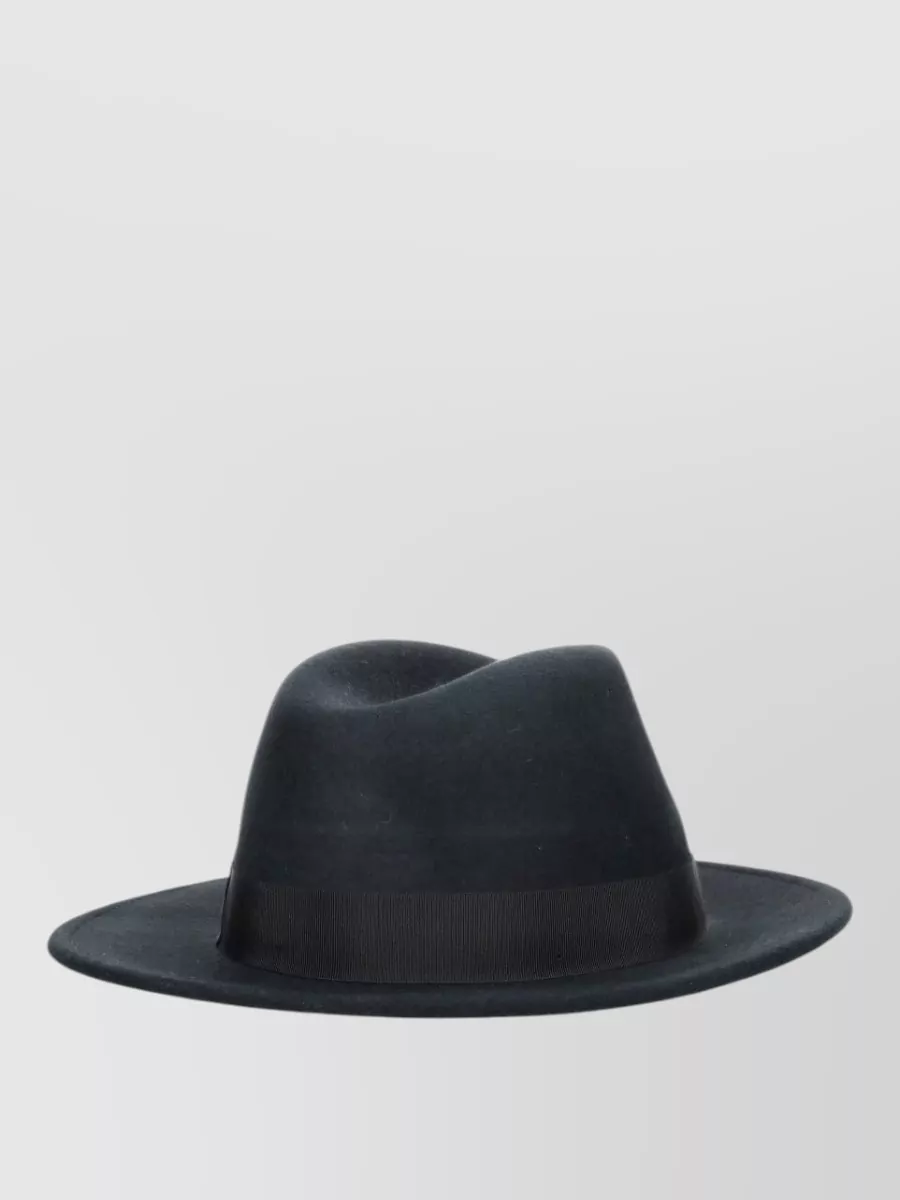 Borsalino wool fedora hat