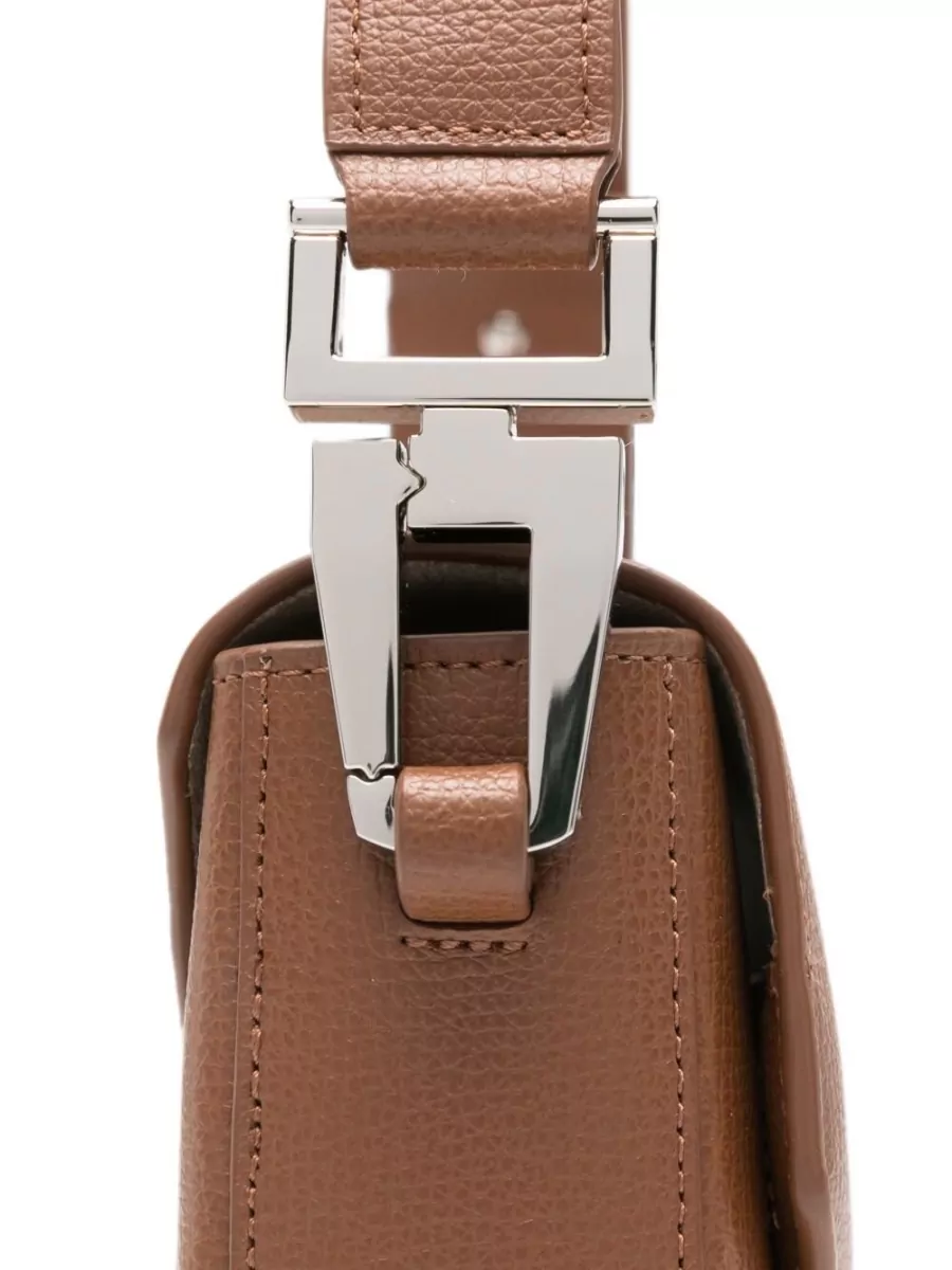 Emporio Armani Grainy Leather Crossbody Bag