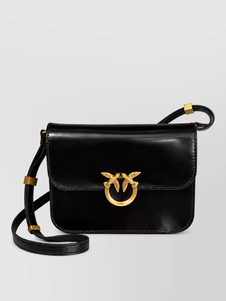 Pinko love bag leather cross-body bag