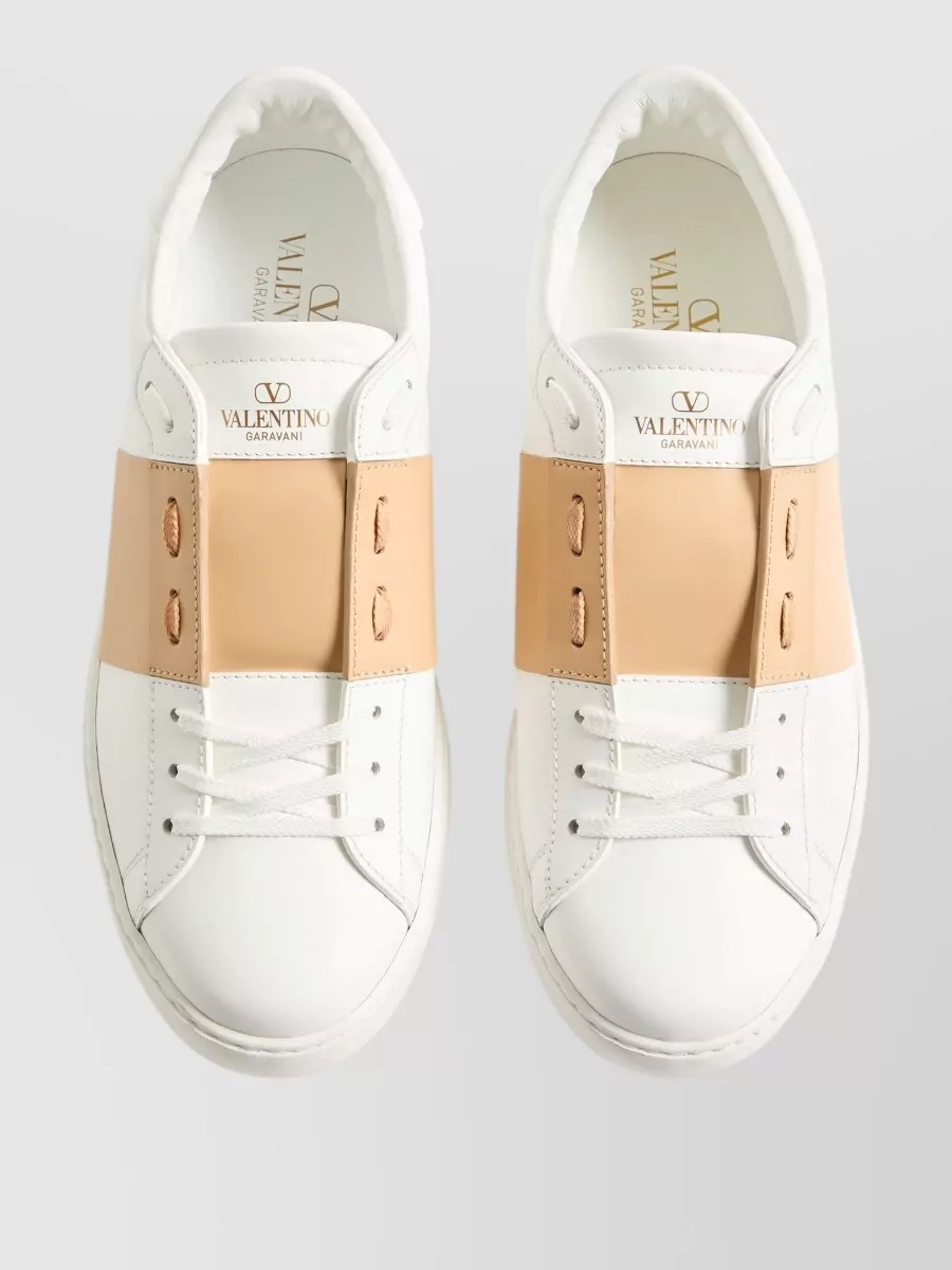 Valentino Garavani Leather Low-Top Sneakers