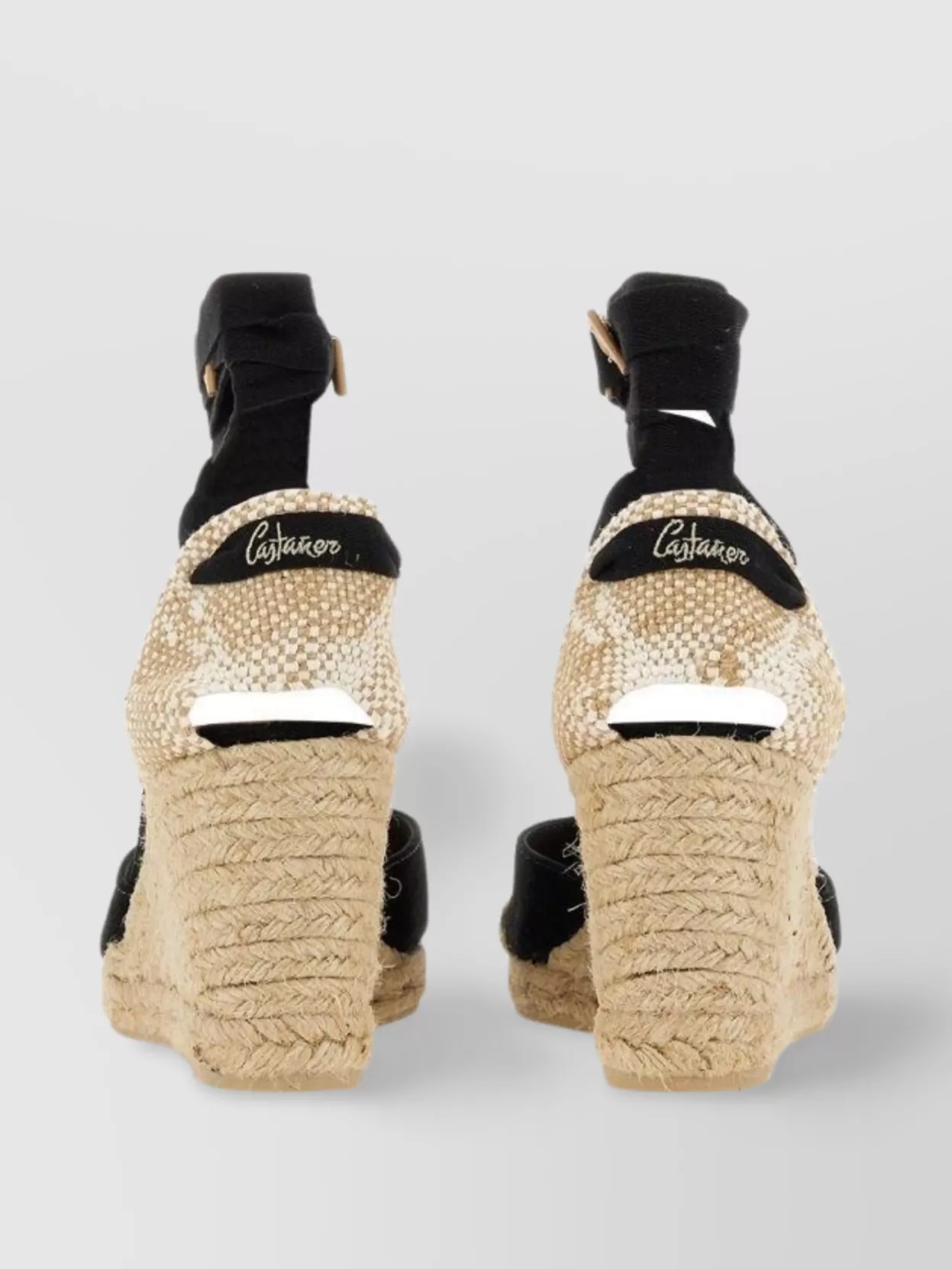 Castaã±er Cande Wedge Heel Espadrille Open Back
