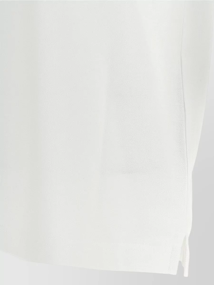 Prada Piqué Cotton Short-Sleeve Polo Shirt