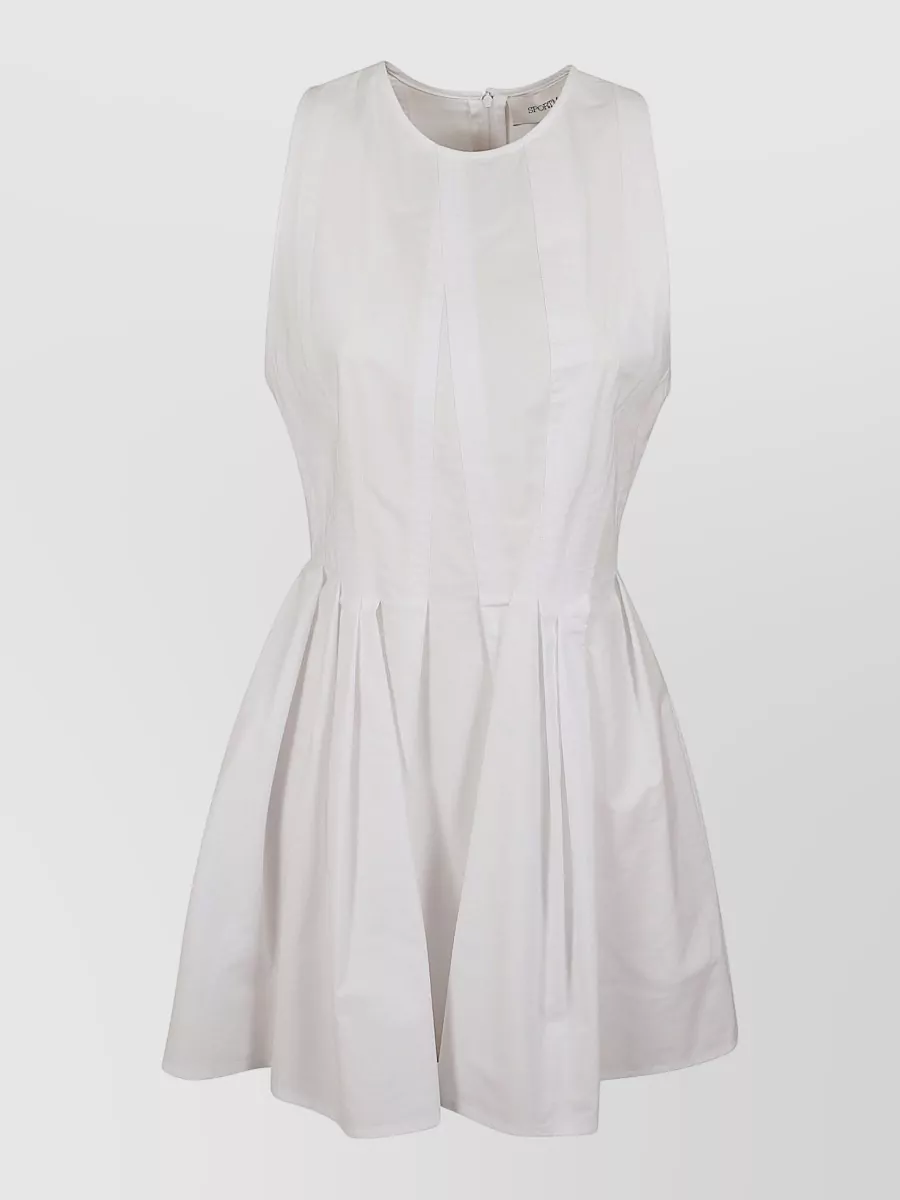 S Max Mara Cotton Flared Mini Dress