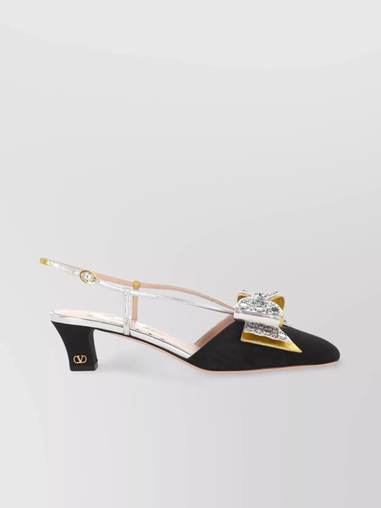 Valentino Bowow T. 45 Mid Heel Pumps