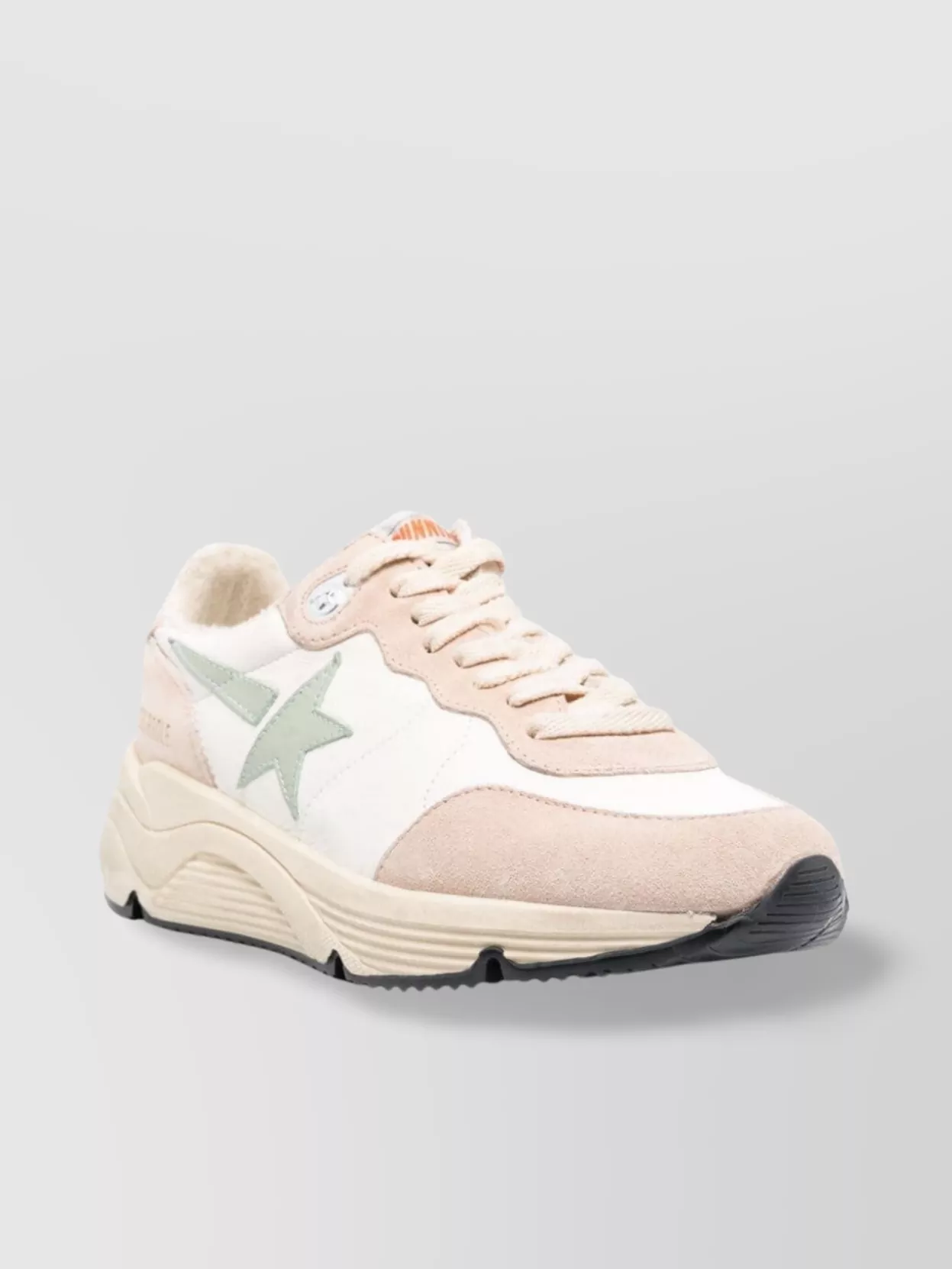 Golden Goose Calf Leather Almond Toe Sneakers