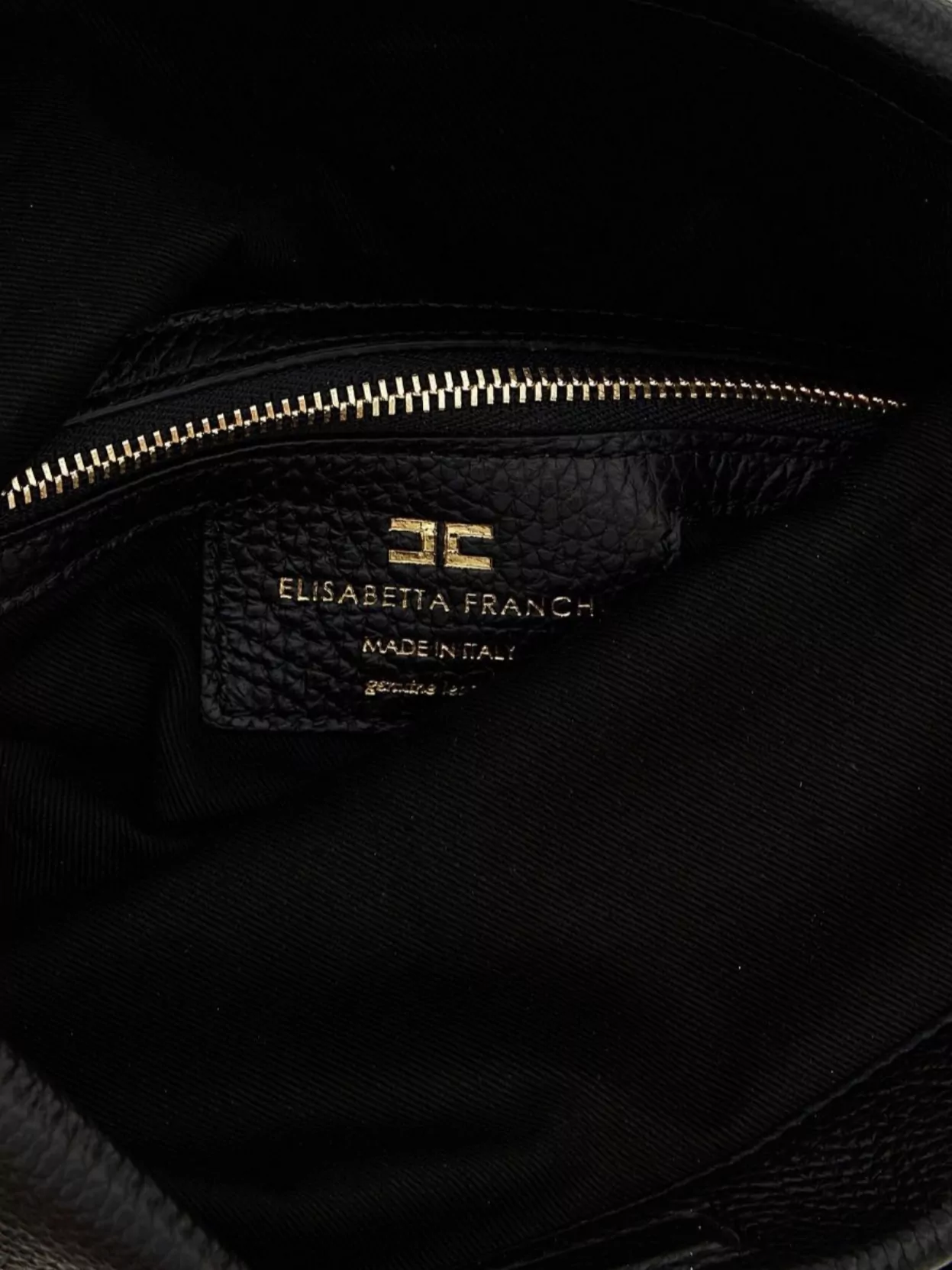 Elisabetta Franchi Signature Shoulder Bag Top Handle