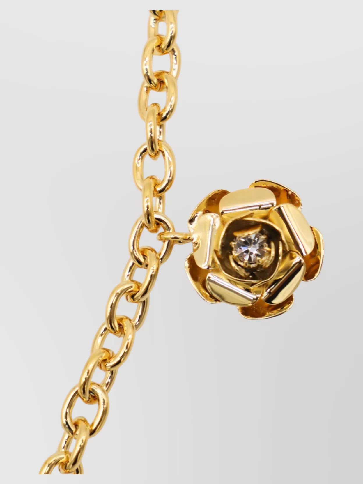 Blumarine Chain With Crystal And Butterfly Charms