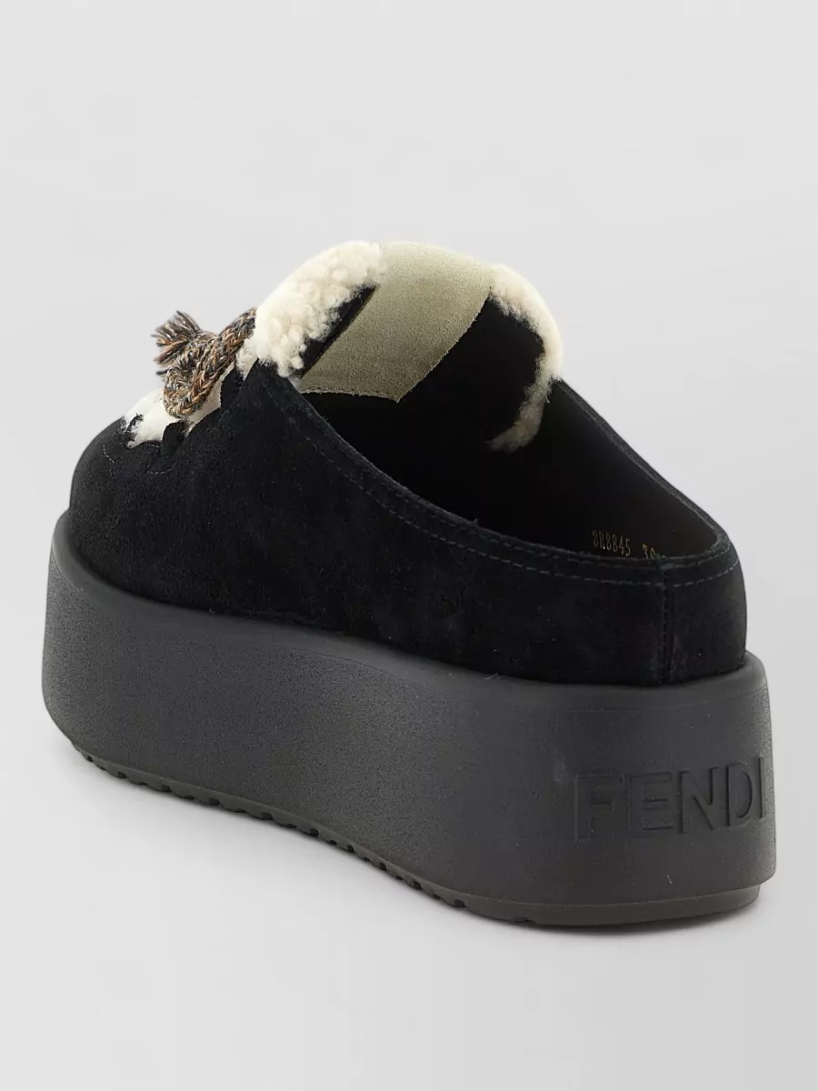 Fendi Leather Après Chic Mules