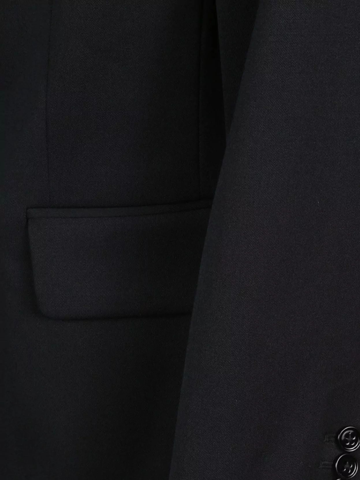 Mm6 Maison Margiela Wool Blazer With Back Vent And Front Pockets