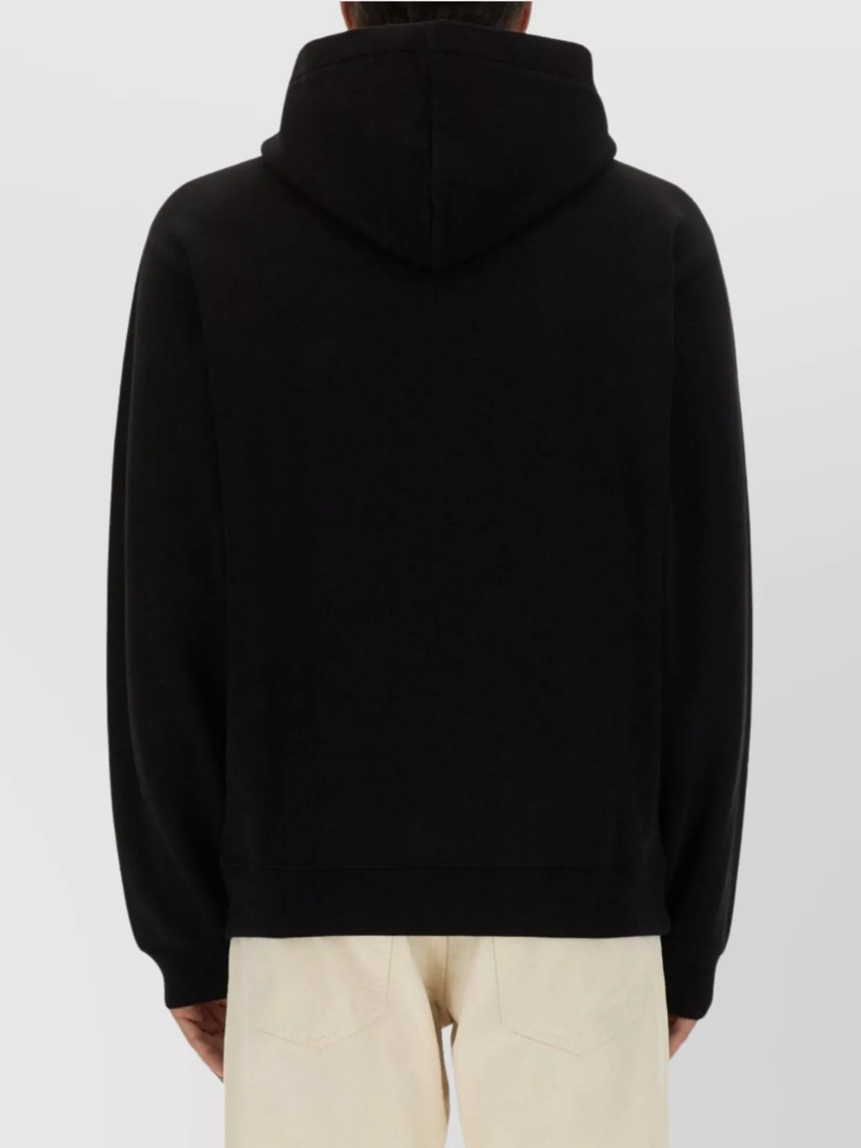 Jacquemus Hooded Sweater Ribbed Finish