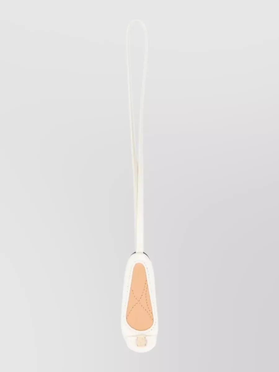 Ferragamo leather keyring