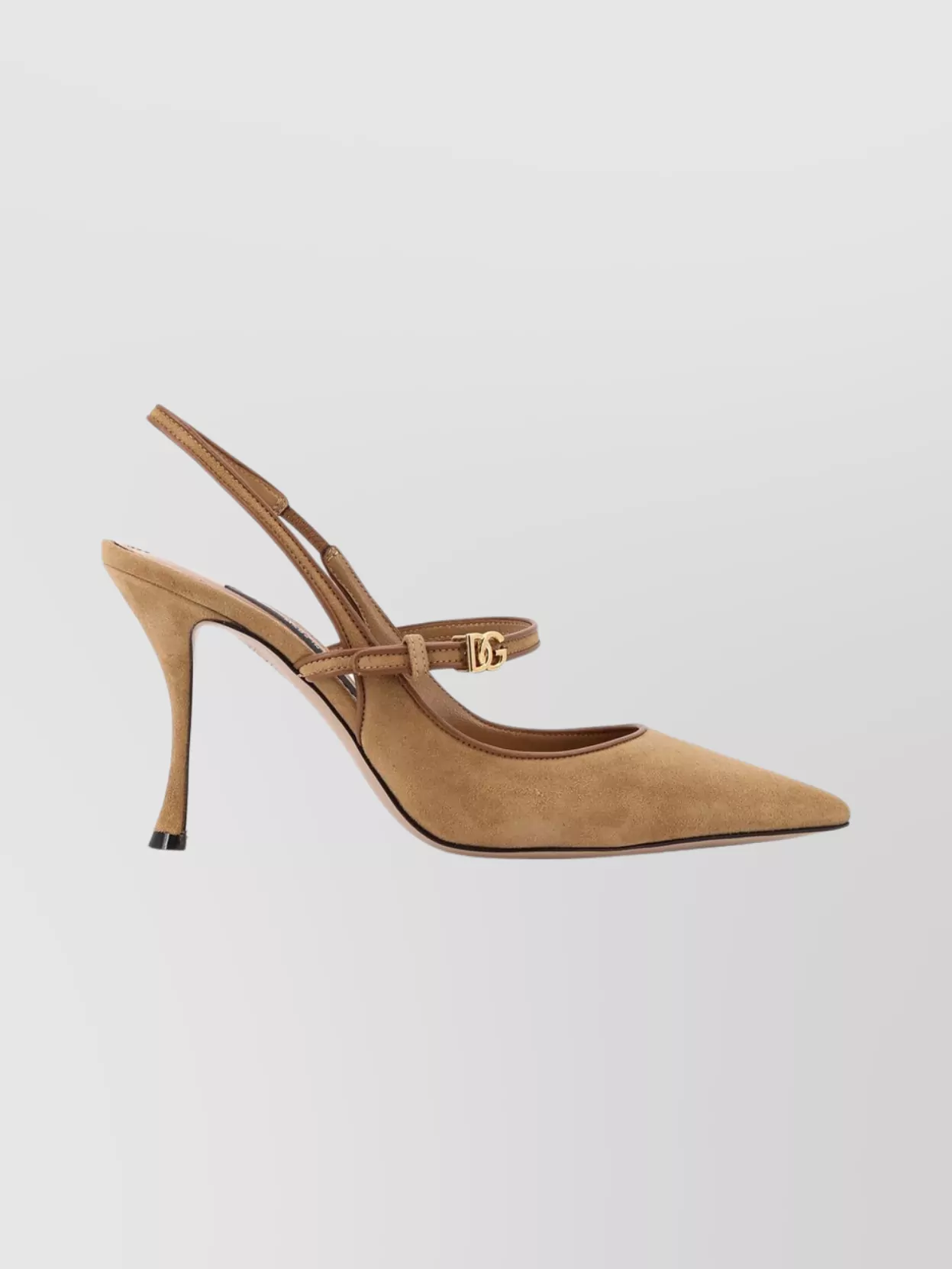 Dolce & Gabbana Stiletto Heel Slingback Pumps In Neutral