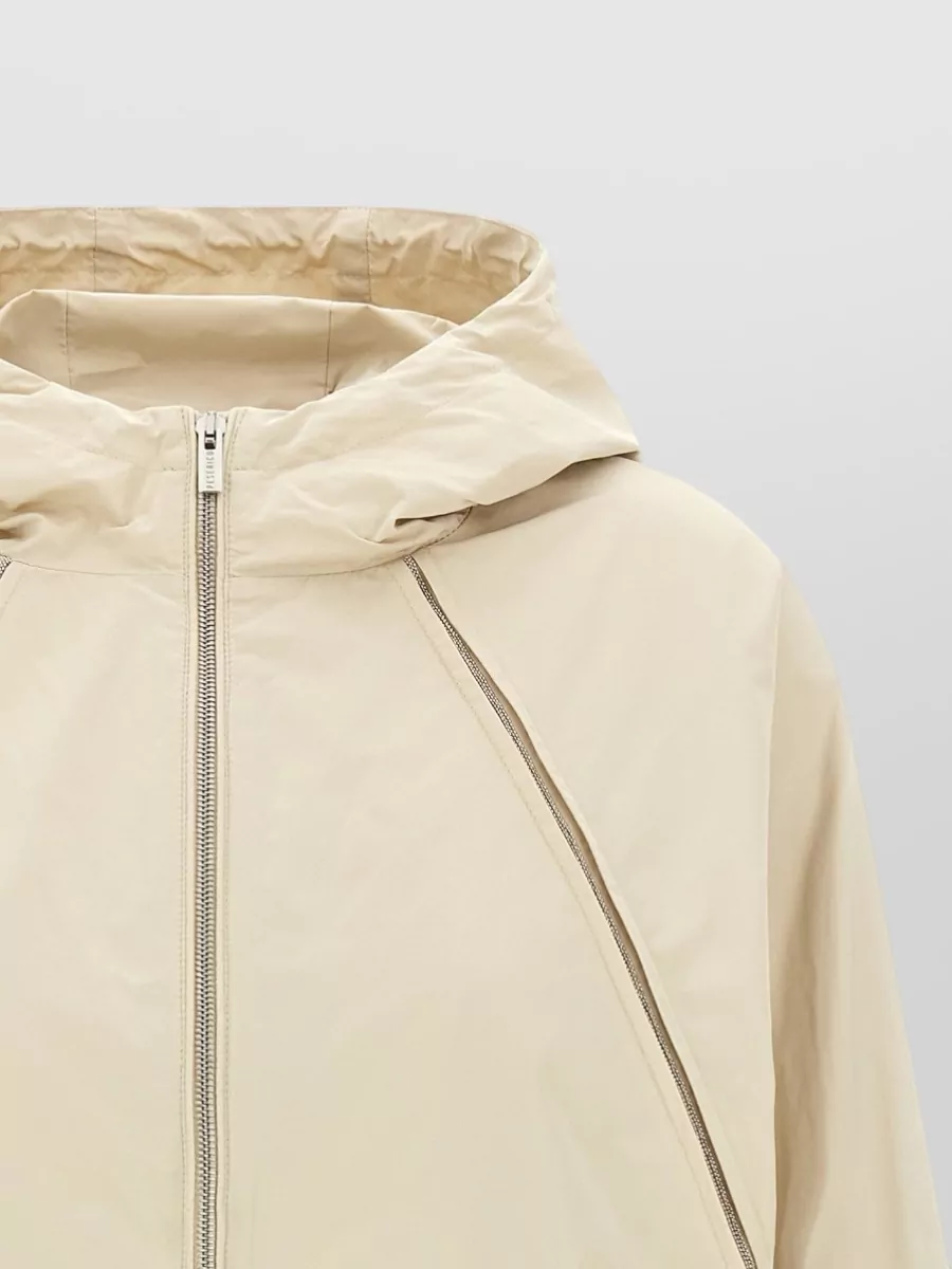 Peserico Technical Hooded Bomber Jacket