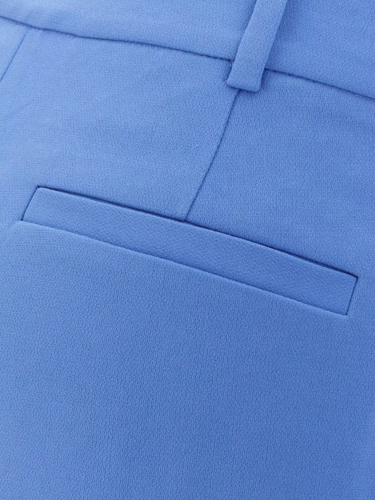 Michael Kors Collection Haylee Stretch Virgin Wool Blend Flare Leg Pants In Blue