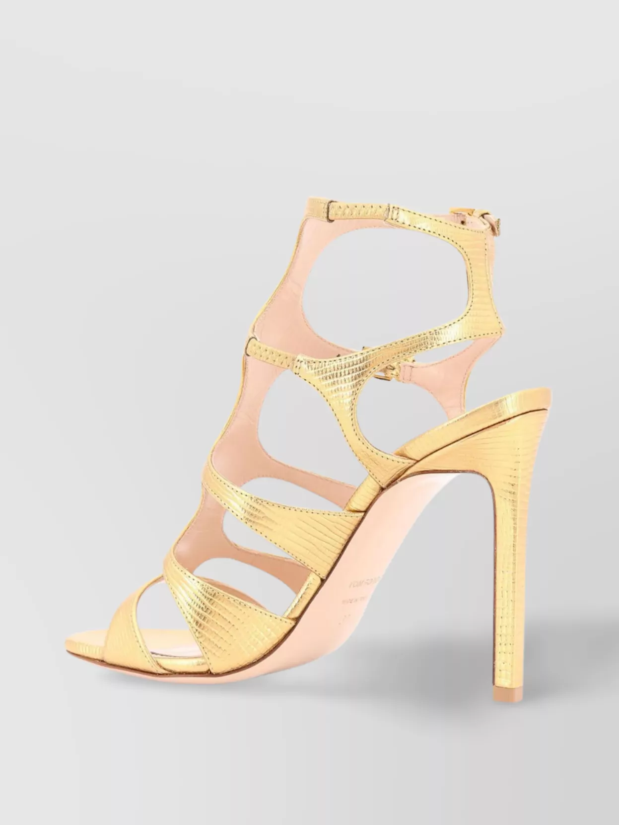 Tom Ford Leather Sandals Croco Print